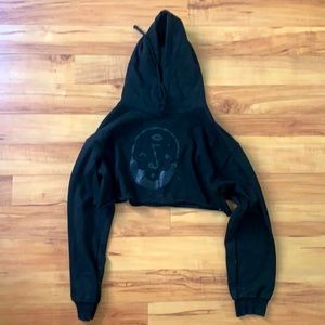 Cutie’s cropped hoodie